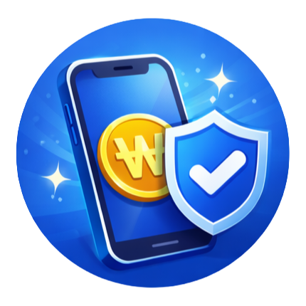 정보이용료 현금화 로고